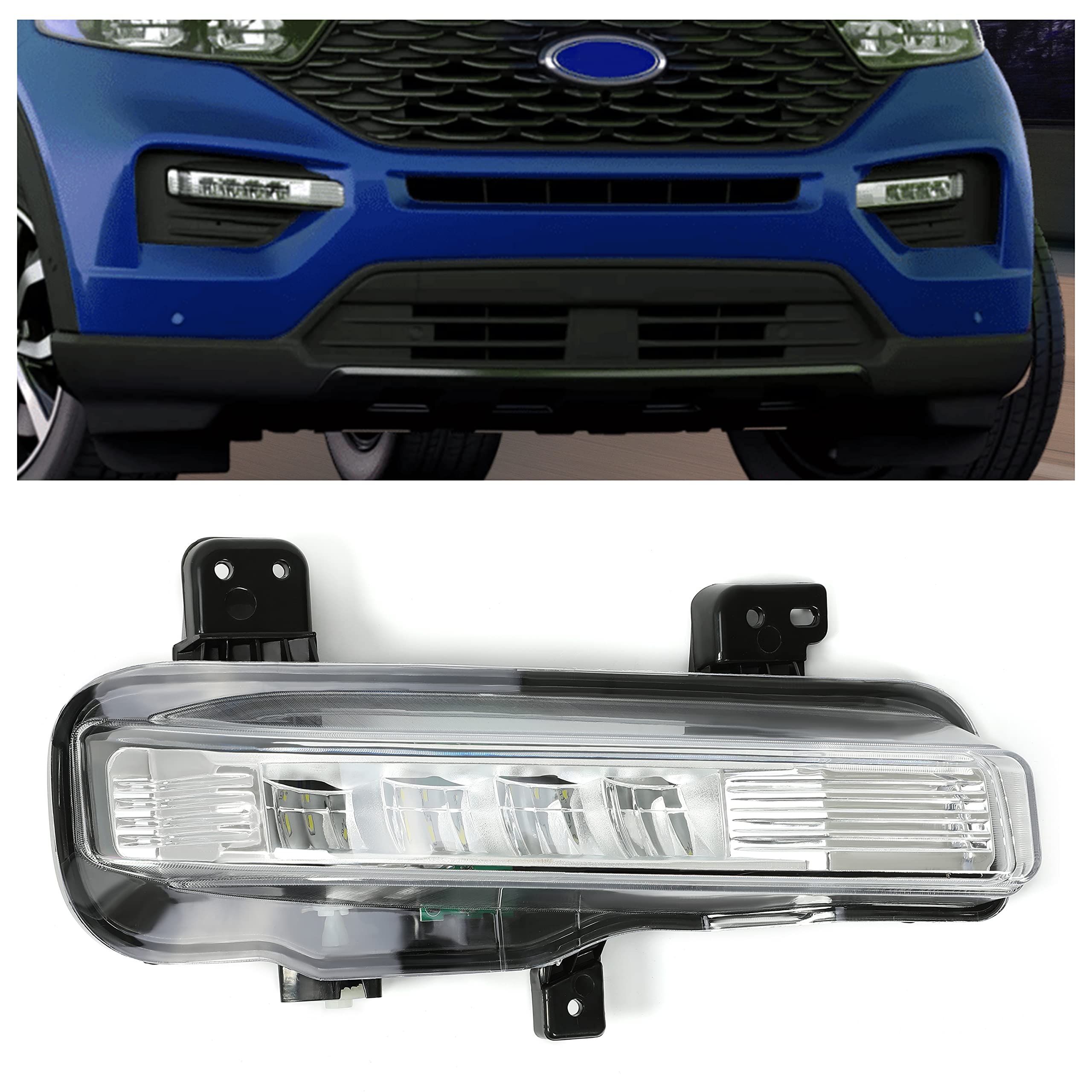 Amazon.com: HECASA LED Fog Light Compatible With 2020-2023 Ford